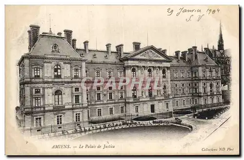 Cartes postales Palais de Justice Amiens