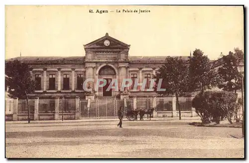 Cartes postales Palais de Justice Agen