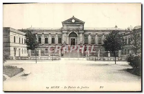 Cartes postales Palais de Justice Agen