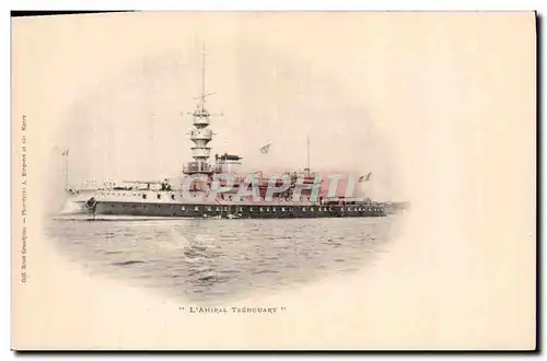 Cartes postales Bateau de Guerre L'Amiral Trehouart