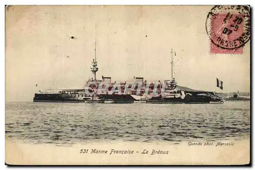 Cartes postales Bateau de Guerre Le Brenus