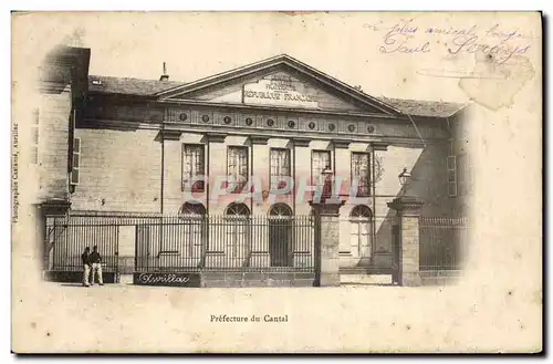 Cartes postales Prefecture du Cantal Aurillac