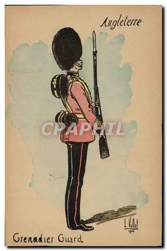 Ansichtskarte AK Militaria Angleterre Grenadier Guard