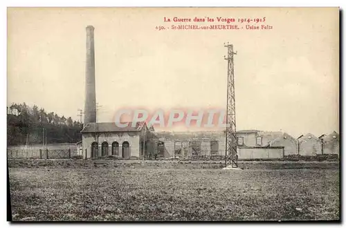 Ansichtskarte AK Mine Mines St Michel sur Meurthe USine Feltz Vosges