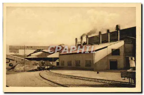Cartes postales Mine Mines Mine de Djebel Kouif Cie des phosphates de Constantine Algerie Usine de sechage Batim