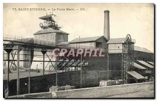 Cartes postales Mine Mines Saint Etienne Le Puits Mars