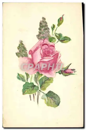 Cartes postales Fantaisie (dessin a la main) Fleurs