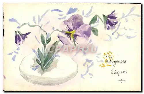 Cartes postales Fantaisie (dessin a la main) Fleurs