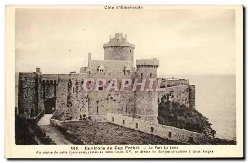 Cartes postales Chateau Environs de Cap Frehel Le Fort La Latte