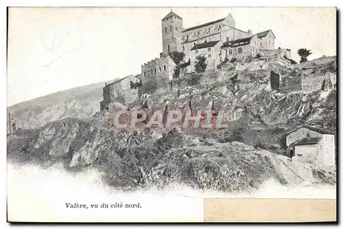 Cartes postales Chateau Valere Vu du cote nord