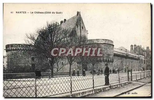 Cartes postales Chateau Nantes