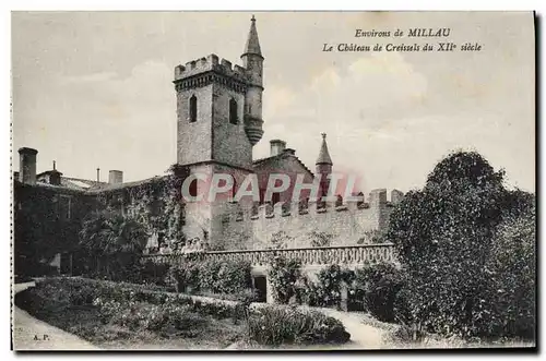 Cartes postales Chateau de Creissels Environs de Millau