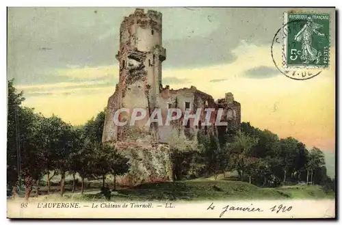 Cartes postales Chateau de Tournoel Auvergne