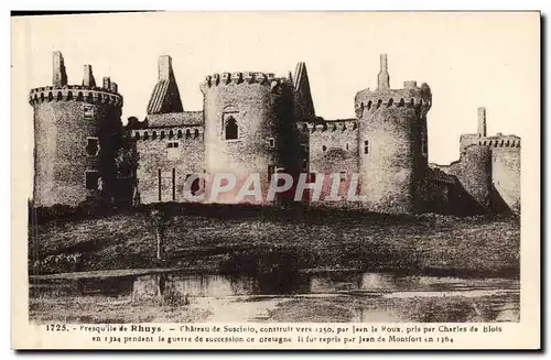 Cartes postales Chateau Presqu&#39ile de Rhuys Chateau de Suscinio