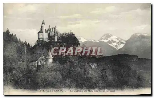 Cartes postales Chateau de Menthon Saint Bernard Lac d&#39Annecy