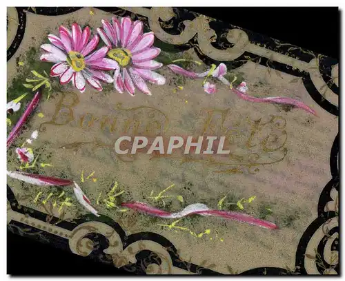 Cartes postales Fantaisie Carte transparente Fleurs