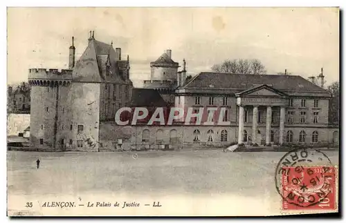 Cartes postales Palais de Justice Alencon