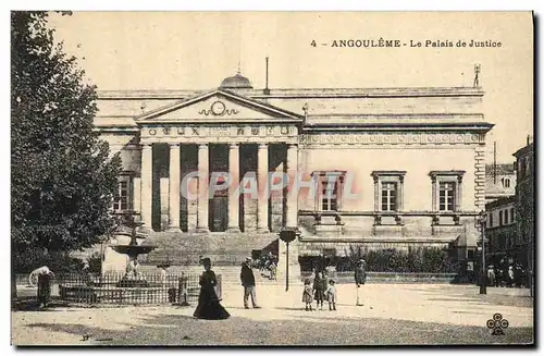 Ansichtskarte AK Palais de Justice Angouleme