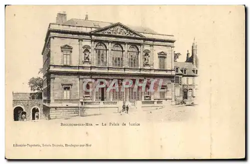 Cartes postales Palais de Justice Boulogne sur Mer