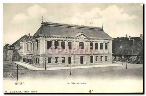 Cartes postales Palais de Justice Belfort