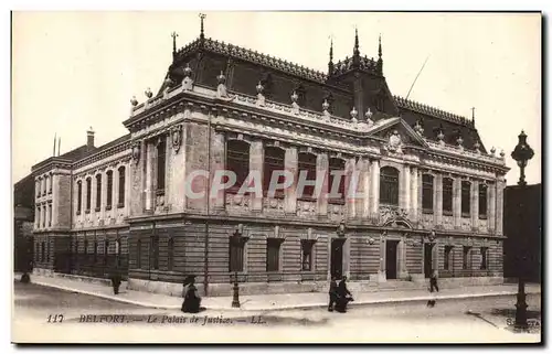 Cartes postales Palais de Justice Belfort