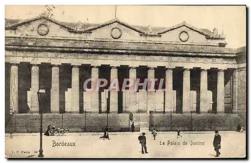 Ansichtskarte AK Palais de Justice Bordeaux