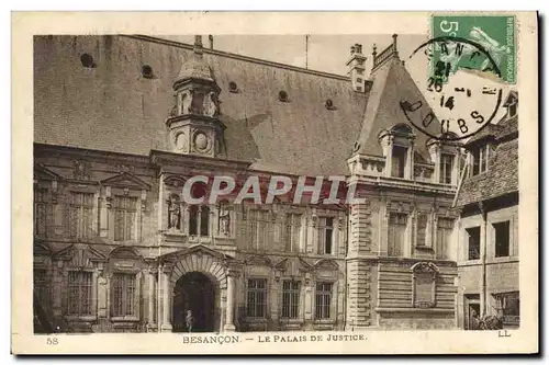 Cartes postales Palais de Justice Besancon