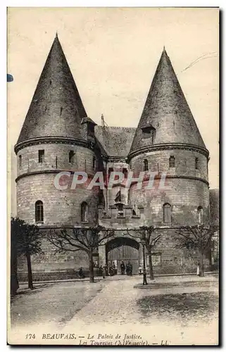 Cartes postales Palais de Justice Beauvais