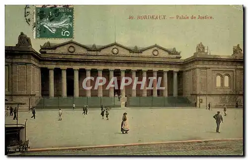 Ansichtskarte AK Palais de Justice Bordeaux