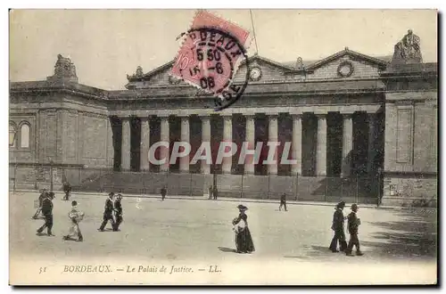 Ansichtskarte AK Palais de Justice Bordeaux