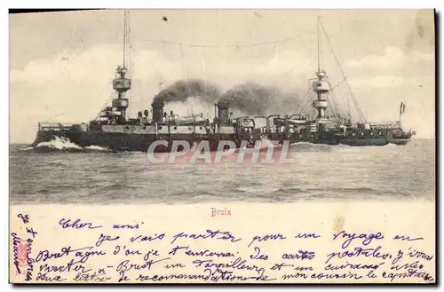 Cartes postales Bateau de Guerre Bruix