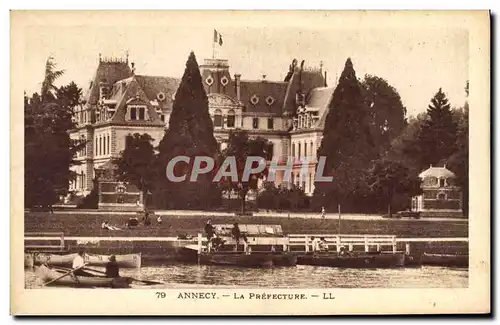 Cartes postales Prefecture Annecy Bateaux