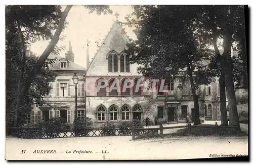 Cartes postales Prefecture Auxerre