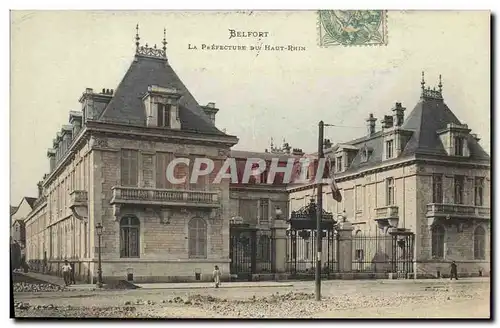 Cartes postales Belfort La Prefecture du Haut Rhin