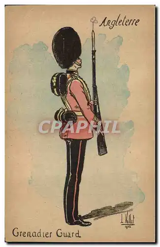 Cartes postales Militaria Angleterre Grenadier Guard