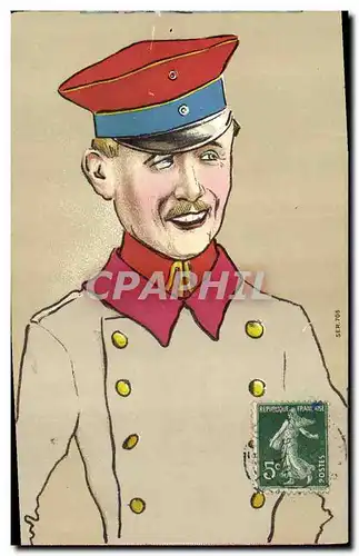 Cartes postales Militaria Officier