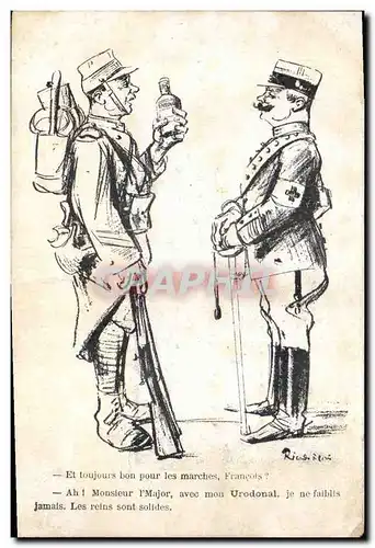 Cartes postales Militaria Major Urodonal
