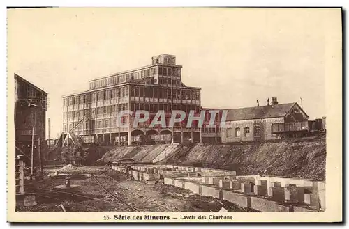 Cartes postales Mine Mines Mineurs Lavoir des charbons