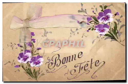 Cartes postales Fantaisie Fleurs (dessin a la main)