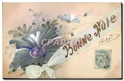 Cartes postales Fantaisie Fleurs (dessin a la main)