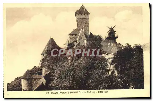 Cartes postales Chateau Haut Koenigsbourg