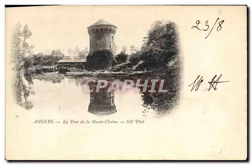 Cartes postales Chateau Angers La Tour de la Haute Chaine