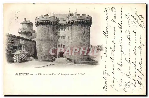 Cartes postales Chateau des Ducs d&#39Alencon Alencon