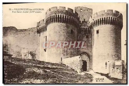 Cartes postales Chateau Villeneuve Saint Andre Fort Saint Andre