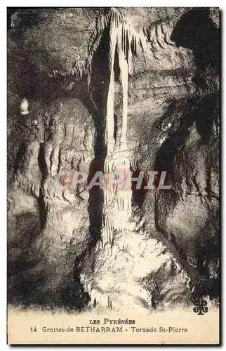 Ansichtskarte AK Grottes de Betharram Torsade St Pierre