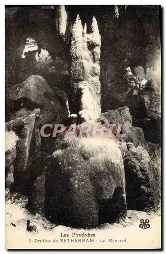 Cartes postales Grottes de Betharram Le minaret