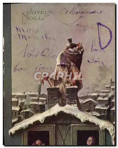 Cartes postales Fantaisie Pere Noel