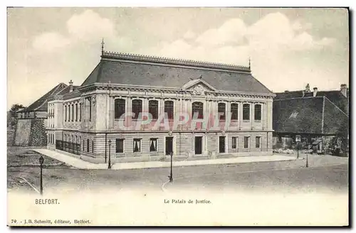 Cartes postales Palais de Justice Belfort