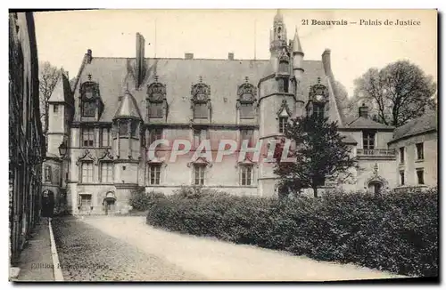 Cartes postales Palais de Justice Beauvais