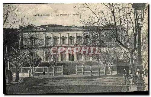 Ansichtskarte AK Palais de Justice Bastia Corse Corsica